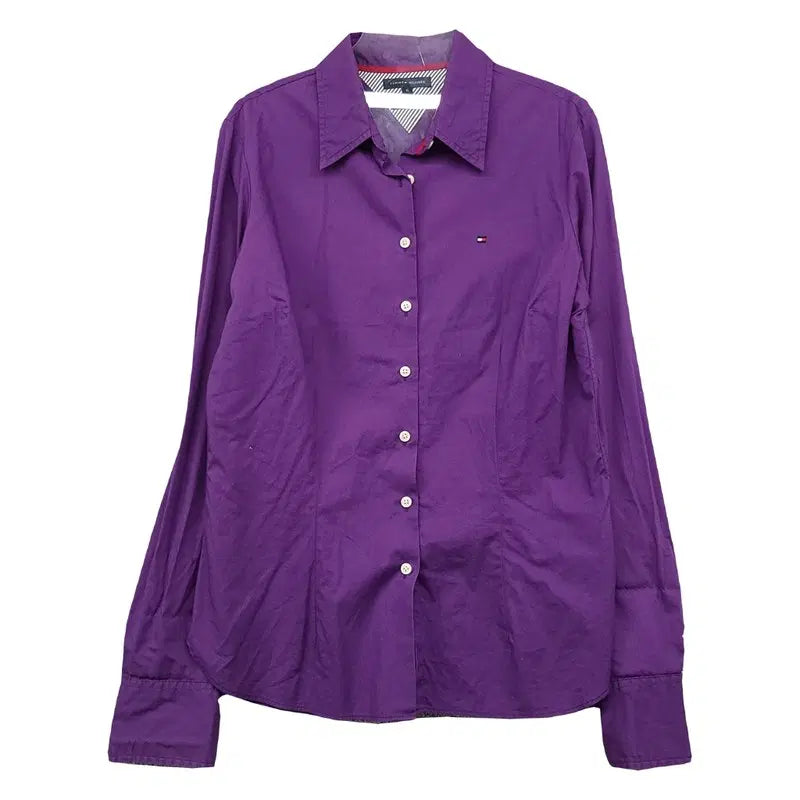 [BUNJANG] Tommy Hilfiger Purple Shirt Size 6 / 타미힐피거 퍼플 셔츠 6