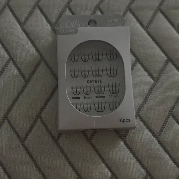 [BUNJANG] Ollio Cat Eye False Eyelashes - 16 Pairs / 올리오 캣아이 속눈썹 16개입