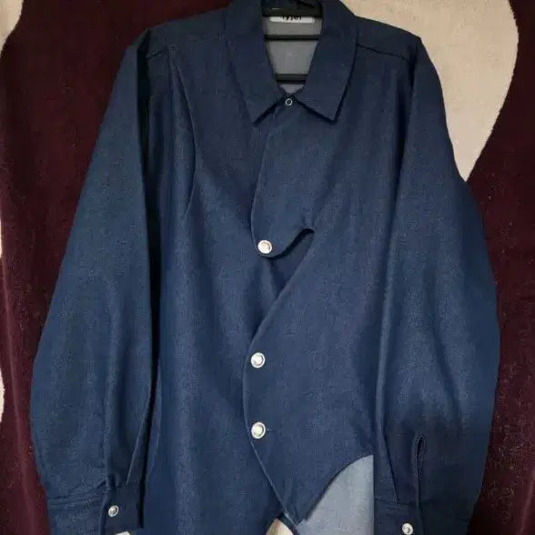 [BUNJANG] Liesel Service Denim Shirt / 리젤서비스 셔츠