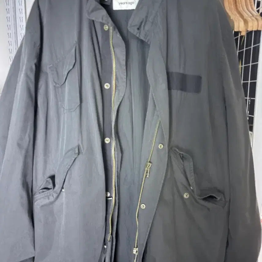 [BUNJANG] Years ago M65 Fishtail Land Parka Black Size 1 / 이얼즈어고 m65 피쉬테일 랜드파카 블랙 1사이즈