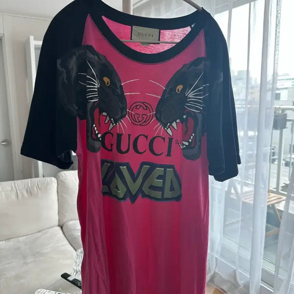 [BUNJANG] Gucci Oversized T-Shirt (M) / 구찌 티셔츠 (오버사이즈 M)