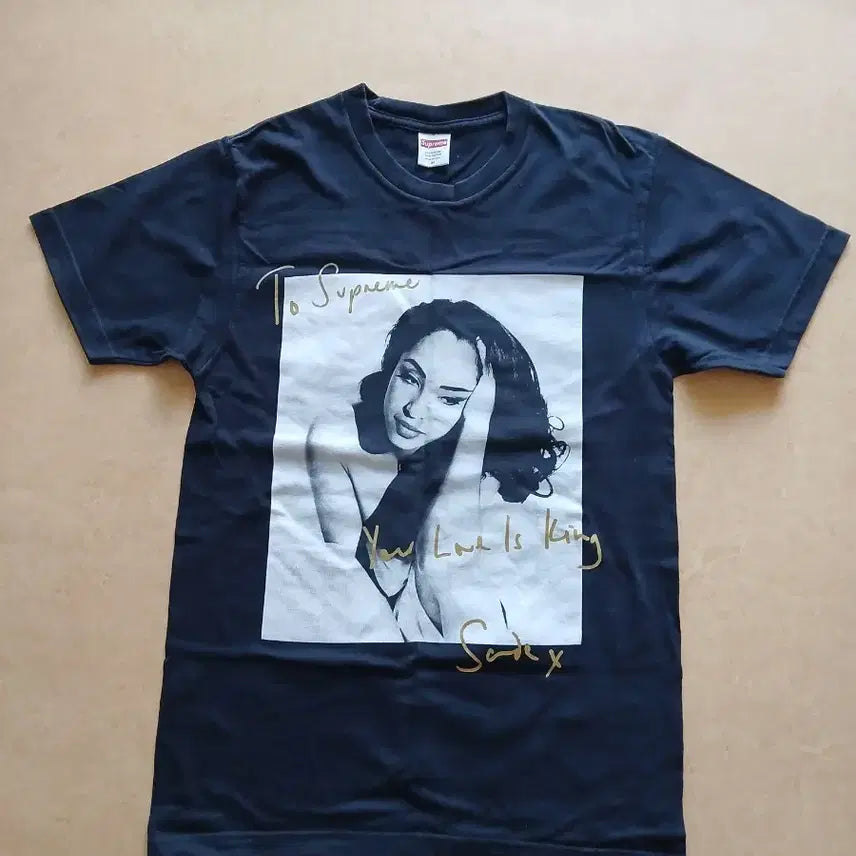 [BUNJANG] Supreme Sade T-Shirt Black USA / 슈프림 Sade 티셔츠 블랙 USA