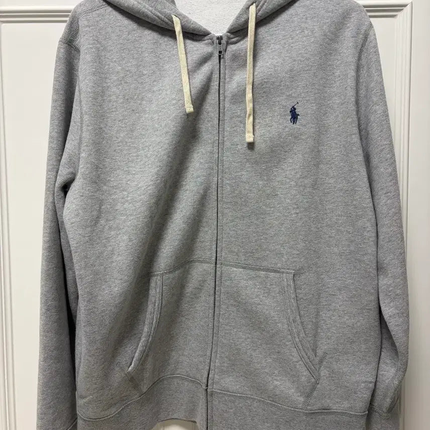 [BUNJANG] Polo Ralph Lauren Hooded Zip-Up Hoodie (L) / 폴로 랄프로렌 후드집업 그레이 L