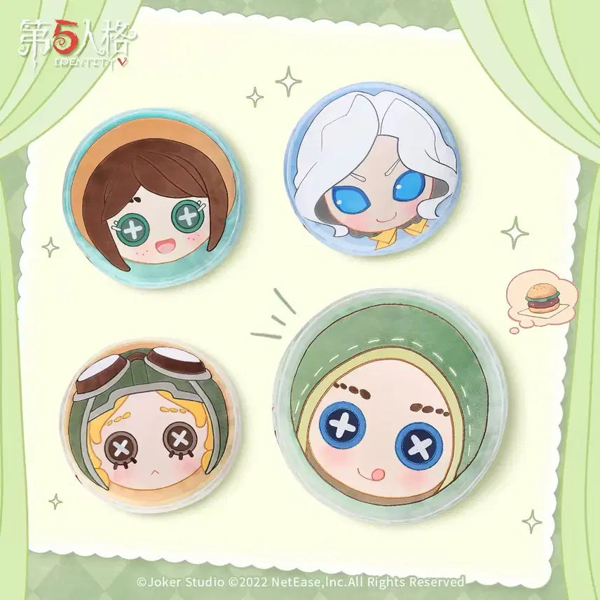 [BUNJANG] Identity V Photographer, Mercenary, Mechanic Joseph, Naib, Tracy Face Plush Doll Cushion / 제5인격 사진사 용병 기계공 요셉 나이브 트레이시 얼굴 인형 누이 쿠션