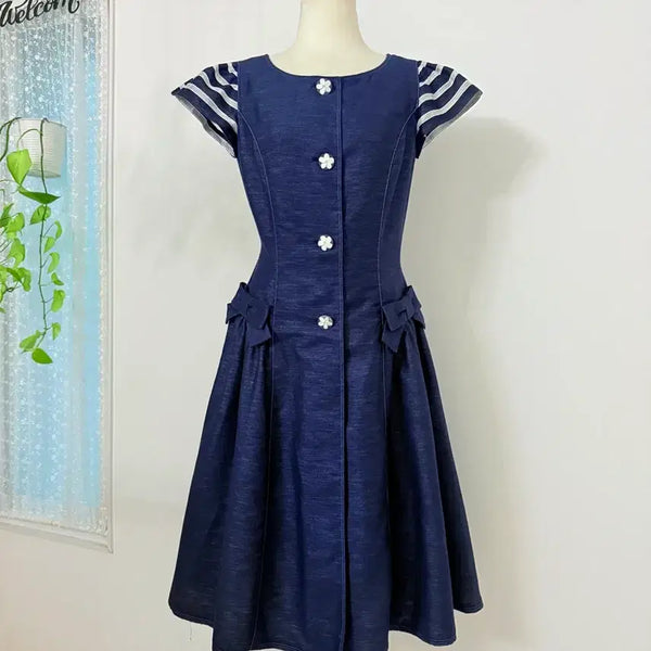 [BUNJANG] M's Gracy Ribbon Dress / 수입 Ms Gracy 리본 원피스