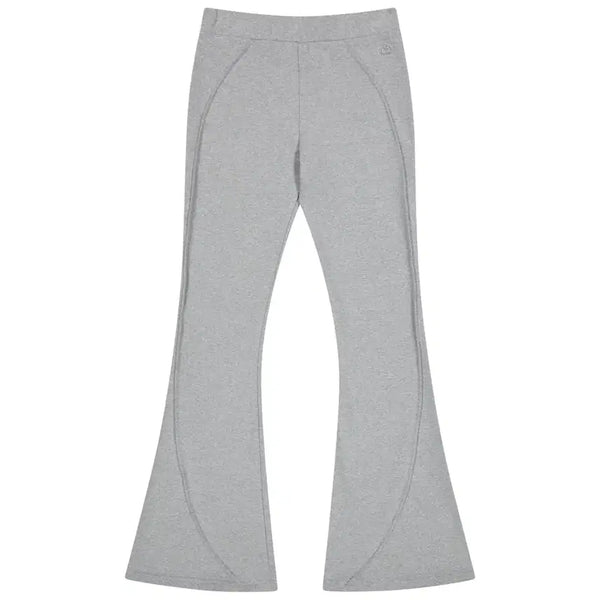 [BUNJANG] KOSEIO Round Pintuck Pants Light Gray / 코이세이오 라운드 핀턱 팬츠 라이트그레이