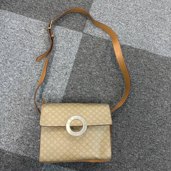 [BUNJANG] Celine Macadam Ring Crossbody Bag / 셀린느 마카담 링 크로스백