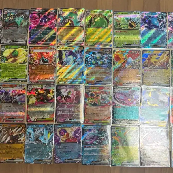 [BUNJANG] Pokemon Cards EX 57 Card Bundle Set / 포켓몬 카드 ex 57종 일괄 판매
