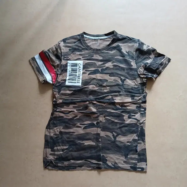 [BUNJANG] Ganthre Camouflage Short Sleeve T-Shirt / 간트리 카모플라주 반팔 티셔츠