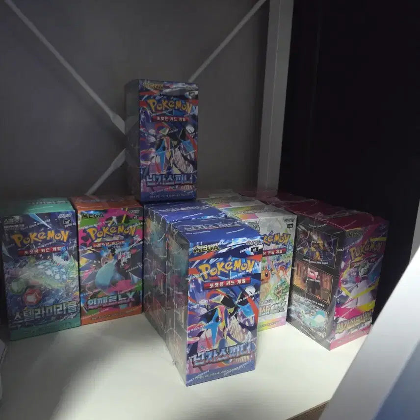 [BUNJANG] Pokemon Trading Card Game Unsealed Booster Boxes (Shrink-wrapped) / 포켓몬카드 미개봉 박스 여러종(슈링크o)