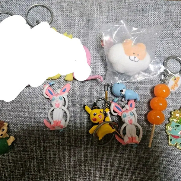 [BUNJANG] Pokemon & My Little Pony Keychains and Figurines Bundle / 포켓몬스터 마이리틀포니 그 외 기타 키링