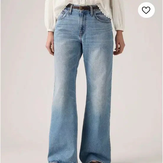 [BUNJANG] Levi's Loose Bootcut Jeans Rose Indigo Size 28 / 리바이스 루즈부츠진 로제청바지 28사이즈