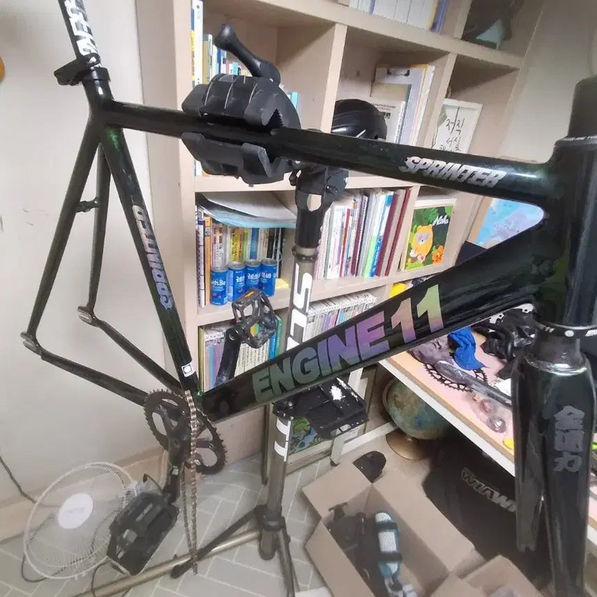 [BUNJANG] Engine11 Sprinter Frameset + Original Crankset / 엔진11 스프린터 프레임셋+순정 크랭크