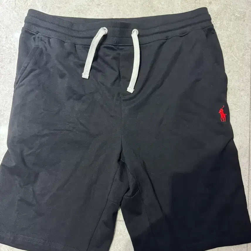 [BUNJANG] Polo Ralph Lauren Black Cotton Shorts (M) / 폴로 랄프로렌 블랙 반바지 m