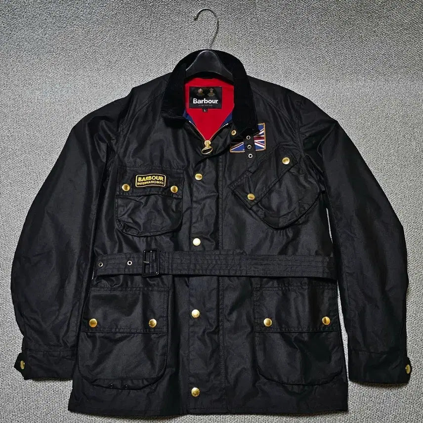 [BUNJANG] Barbour International Union Jack Wax Jacket (L) / [L 사이즈] 새상품급 바버 인터내셔널 유니언 잭 왁스 자켓