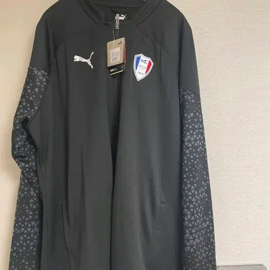 [BUNJANG] Suwon Samsung Puma Training Jacket Black 2XL / 수원삼성 푸마 트레이닝 자켓 블랙2XL