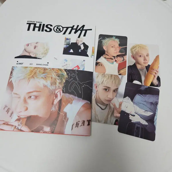 [BUNJANG] Stray Kids Bang Chan This&That This Is Not That Split Set Fans LP Photocard Bundle / 방찬 세트/ 스트레이키즈 디스앤댓 개인반 & 앤드버전 팬즈 엘피 분철 lp fans this&that