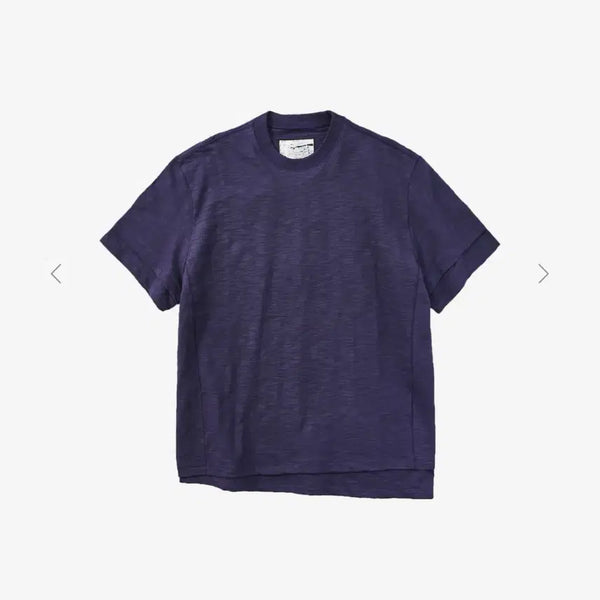 [BUNJANG] 999HUMANITY Layered Half Tee Dark Purple / 999HUMANITY 레이어드 하프 티 다크퍼플 3