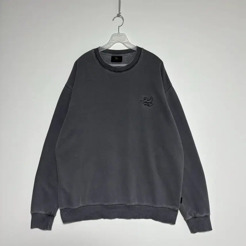 [BUNJANG] WERE ARE WE? Pigment Boxy Sweatshirt / 와릿이즌 맨투맨