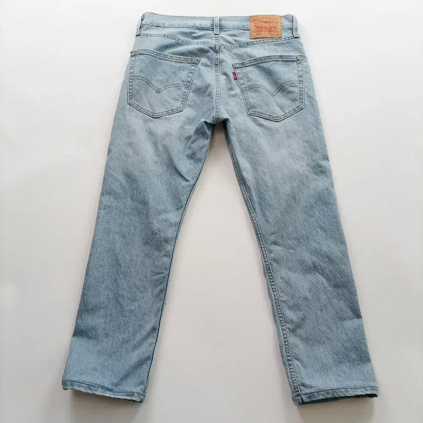 [BUNJANG] Levi's 502 Straight Leg Light Wash Denim Pants Size 30 / 리바이스 502 청바지 사이즈30 일자 연청 남자 데님팬츠 B1662