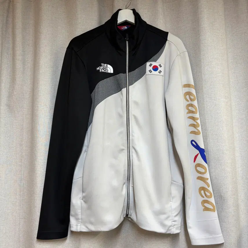 [BUNJANG] The North Face Team Korea National Representative Training Zip-up Jacket XL / 노스페이스 팀코리아 국가대표 트레이닝 집업 자켓 105 (XL)
