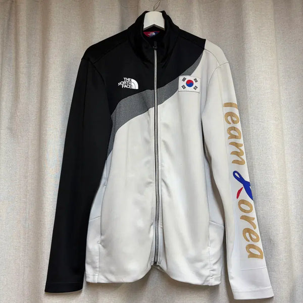 [BUNJANG] The North Face Team Korea National Representative Training Zip-up Jacket XL / 노스페이스 팀코리아 국가대표 트레이닝 집업 자켓 105 (XL)