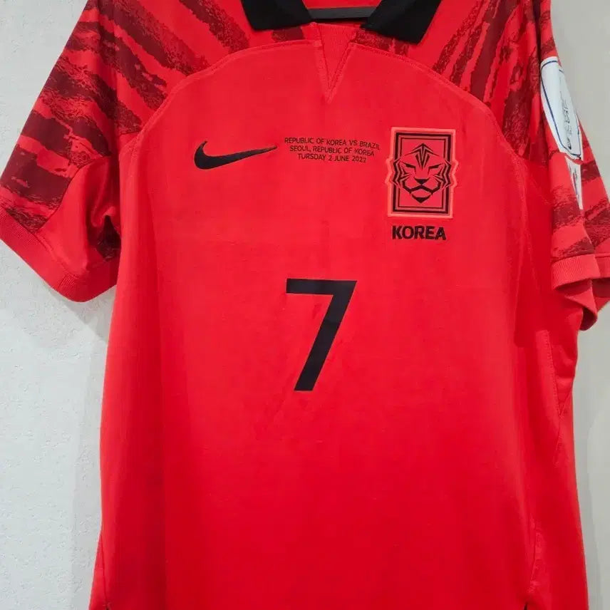 [BUNJANG] South Korea National Football Team Son Heung-min 2022 Qatar World Cup Jersey (L) / 대한민국 손흥민 카타르 월드컵 국대  유니폼