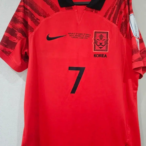 [BUNJANG] South Korea National Football Team Son Heung-min 2022 Qatar World Cup Jersey (L) / 대한민국 손흥민 카타르 월드컵 국대  유니폼