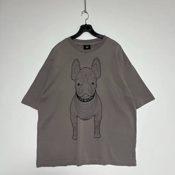 [BUNJANG] LifeWork Oversized Graphic T-Shirt / 라이프워크 반팔티