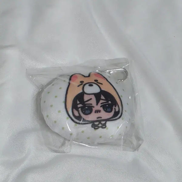 [BUNJANG] Attack on Titan Erwin Smith & Levi Ackerman Double-Sided Cushion Keychain (Sealed) / [미개봉] 진격의거인 진격거 에루리 쿠션키링 양면 엘빈 리바이 키링