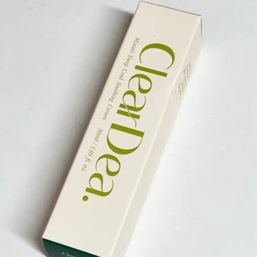 [BUNJANG] Cleardear Minari Deep Cool Soothing Cream 30ml / (새상품) 클리어디어 미나리 딥 쿨 수딩크림 30ml