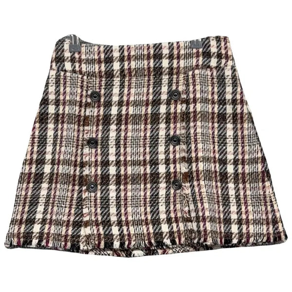 [BUNJANG] Roem Plaid Skirt / 로엠 체크 다채색 스커트 70 - 98