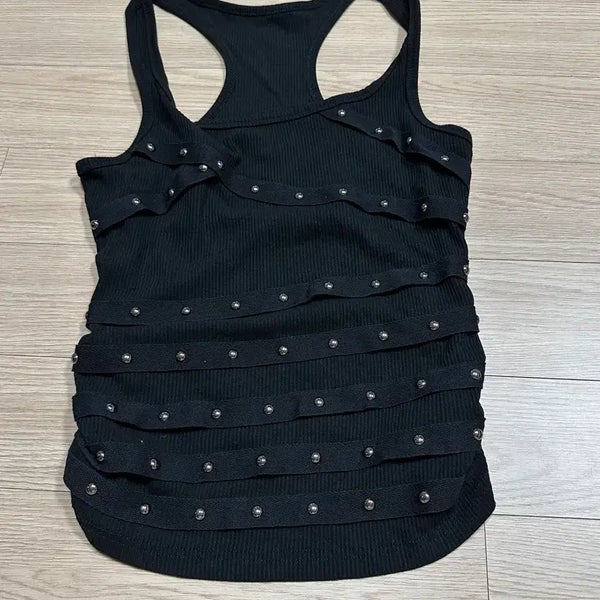 [BUNJANG] Vintage Halter Neck Tank Top / 빈티지 나시