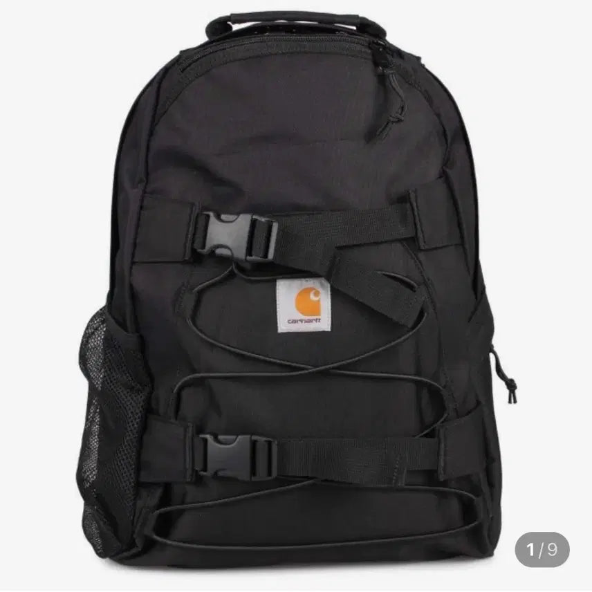 [BUNJANG] Carhartt WIP Kickflip Backpack Black / 칼하트 킥플립 WIP 백팩 블랙