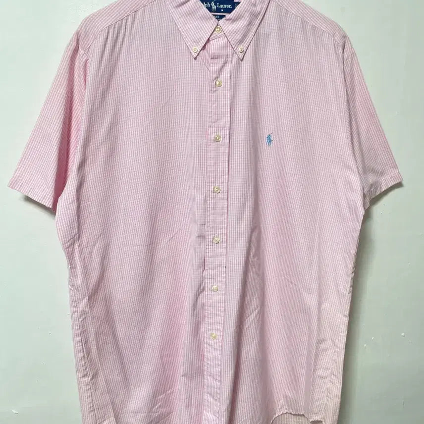 [BUNJANG] Polo Ralph Lauren Relaxed Fit Short Sleeve Shirt / 105-110 폴로 랄프로렌 루즈핏 반팔 셔츠 남방 정품