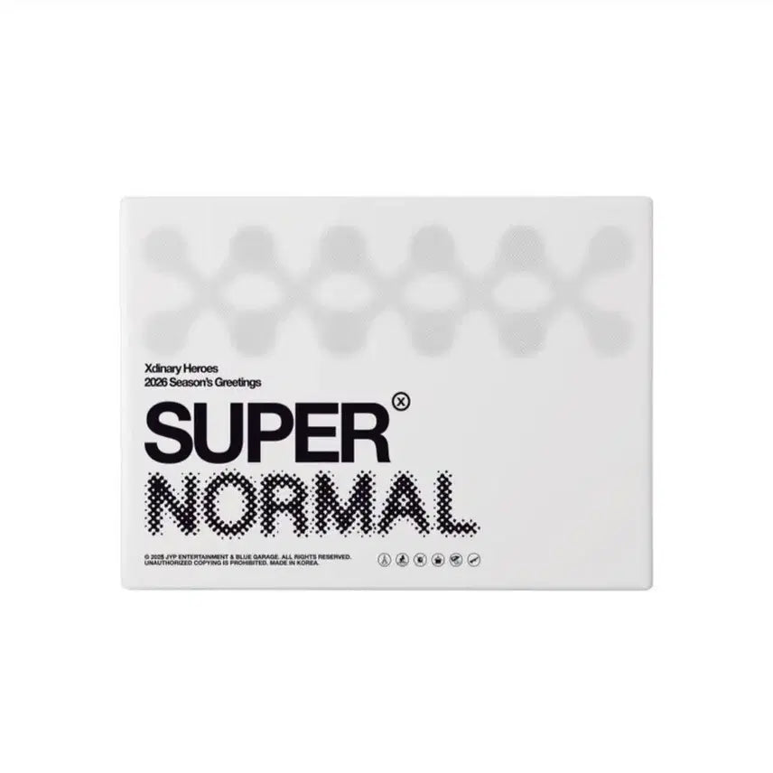 [BUNJANG] XDINARY HEROES 2026 Season's Greetings / 엑디즈 엑스디너리 히어로즈 26년 시즌그리팅