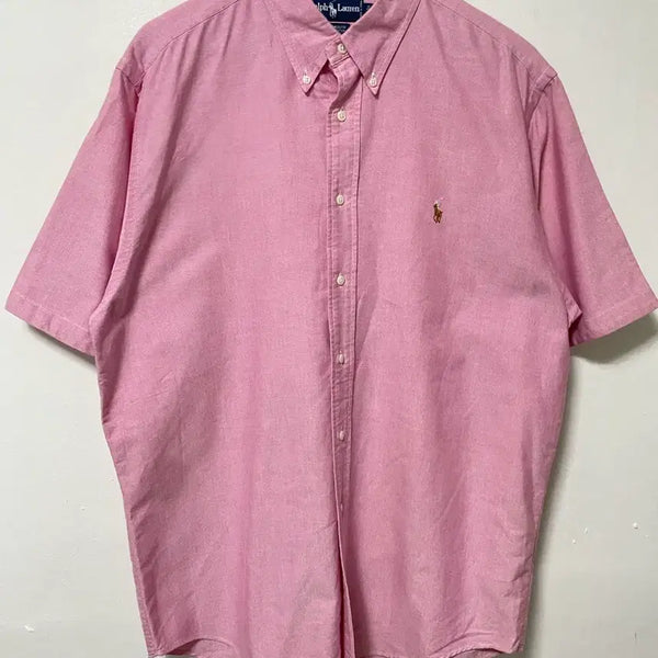 [BUNJANG] Polo Ralph Lauren Rouge Fit Half-Sleeve Shirt / 105-110 폴로 랄프로렌 루즈핏 반팔 셔츠 남방 정품