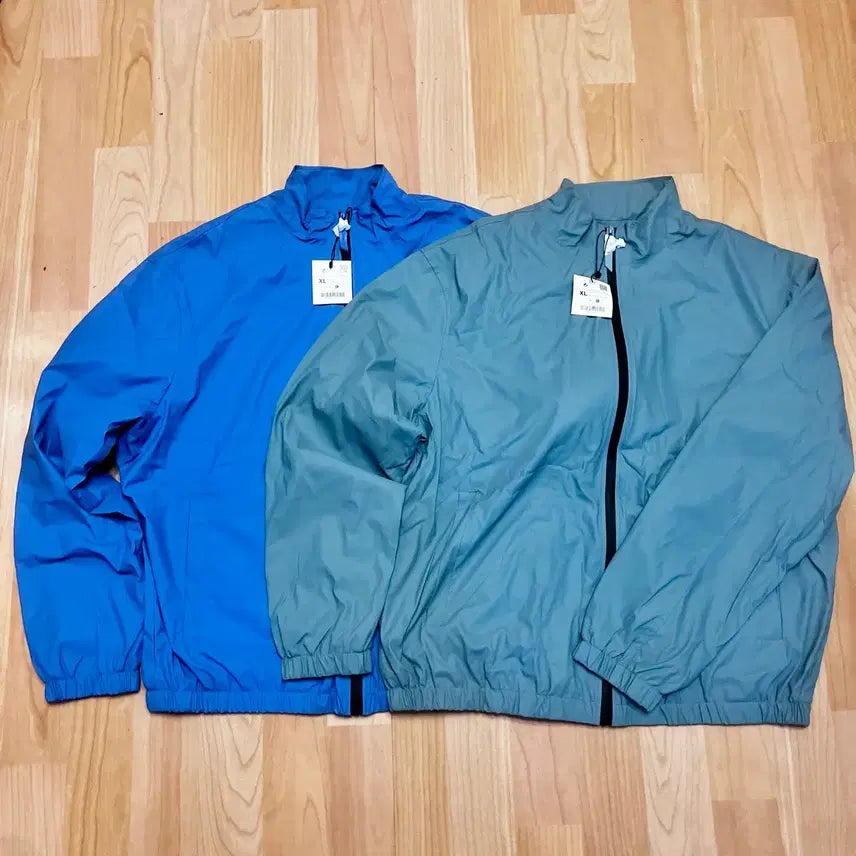 [BUNJANG] Zara Solid Color Leather Windbreaker Jacket / Zara 자라 무지 단색 레더 바람막이 자켓