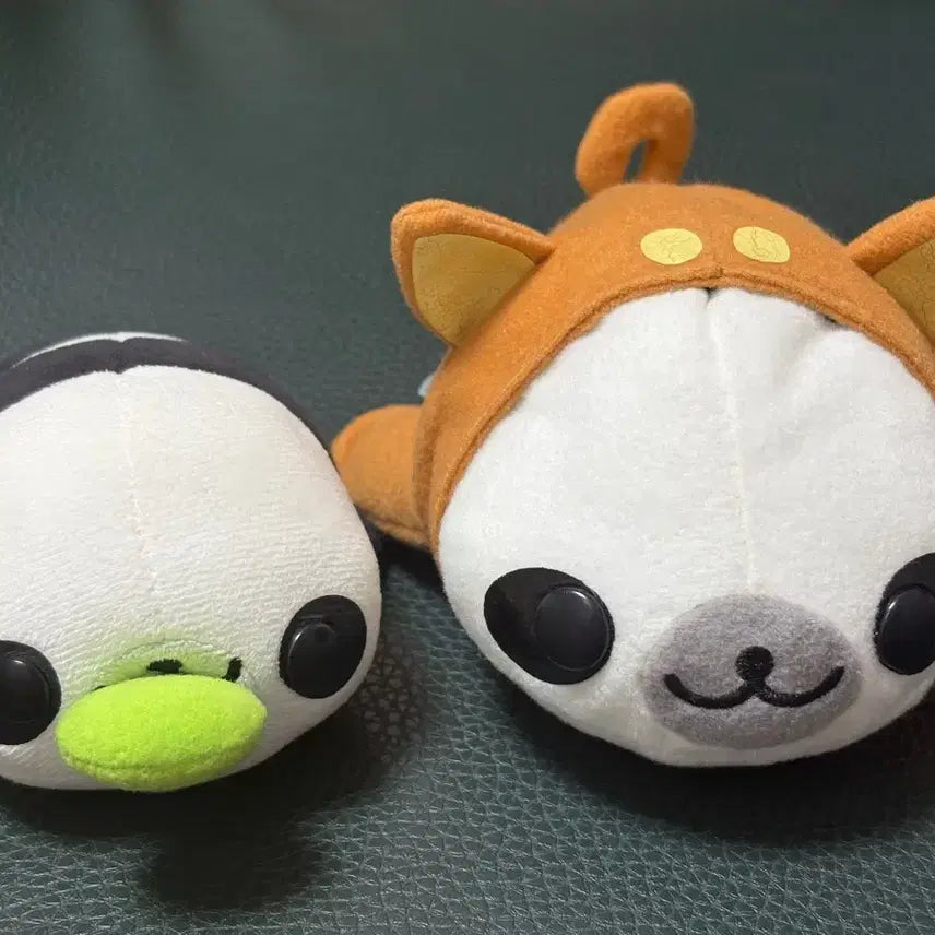 [BUNJANG] Panda & Mamegoma Shiba Inu Plush Set / 판다 마메고마 인형 2종 세트