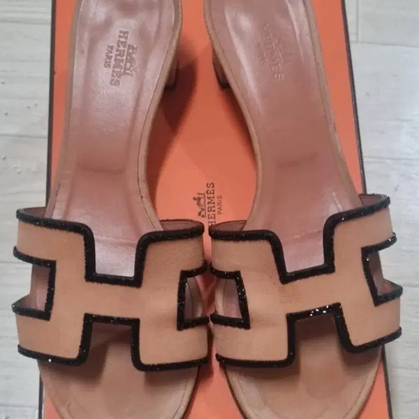 [BUNJANG] Hermès Sandals Slippers (Size 37.5) / (정품) 에르메스 샌들 슬리퍼 (37.5)