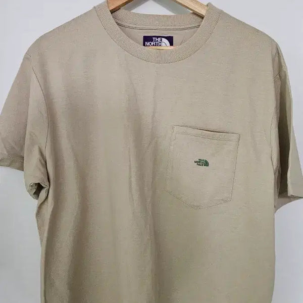 [BUNJANG] The North Face Purple Label High Bulky H/S Pocket Tee Light Beige L / 노스페이스 반팔 새상품 라이트베이지L