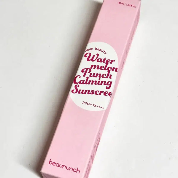 [BUNJANG] Viunsi Watermelon Punch Calming Sunscreen SPF50+ PA++++ 40ml / (새상품)뷰런치 워터멜론 펀치 카밍 선스크린 40ml