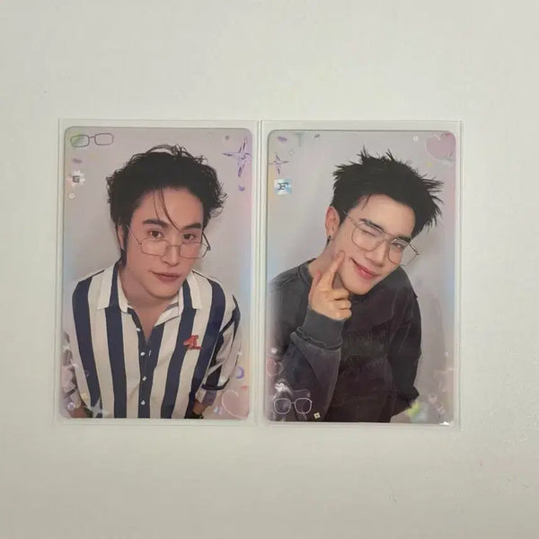[BUNJANG] GMMTV Gemini Fourth Book Fair Glasses Photocard / Gmmtv 제미나이포스 북페어 안경포카