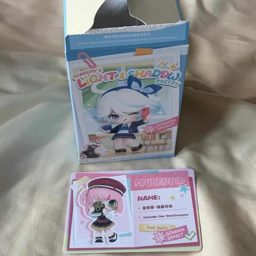 [BUNJANG] Genshin Impact Pop Mart Figure Charlotte (Light and Shadow's Scene) - Sealed / 미개봉) 원신 팝마트 피규어 빛과 그림자의 시 샤를로트