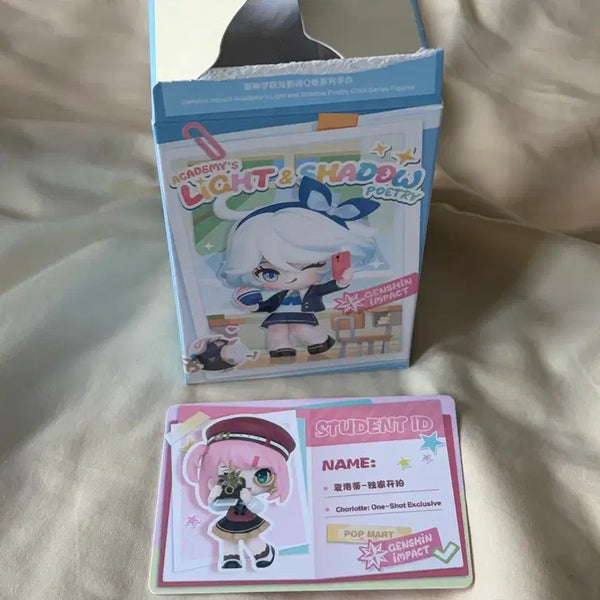 [BUNJANG] Genshin Impact Pop Mart Figure Charlotte (Light and Shadow's Scene) - Sealed / 미개봉) 원신 팝마트 피규어 빛과 그림자의 시 샤를로트