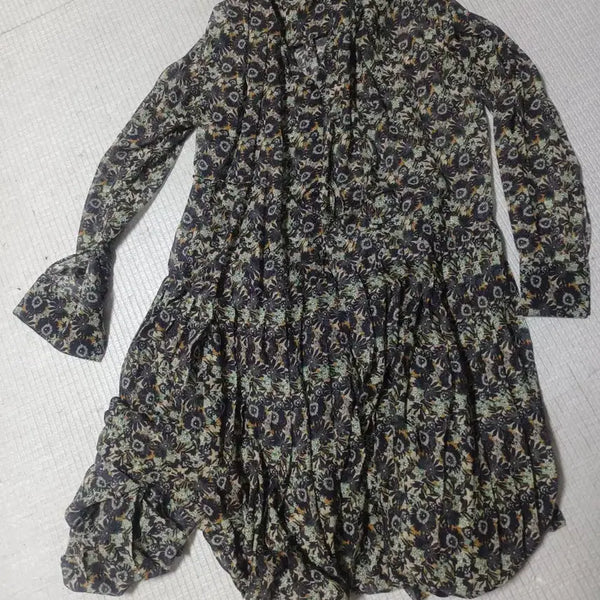 [BUNJANG] Victoria Beckham Floral Pattern Dress Set / 빅토리아 베컴 원피스 세트