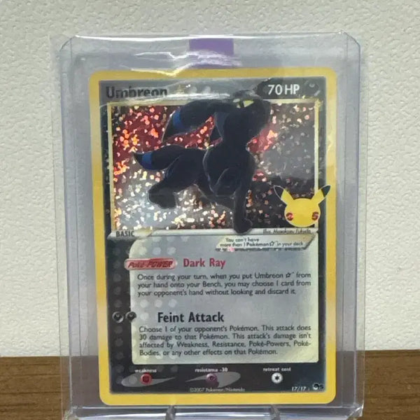 [BUNJANG] Pokemon Card North American Edition Umbreon Graded / 포켓몬카드 북미판 블래키 등급용