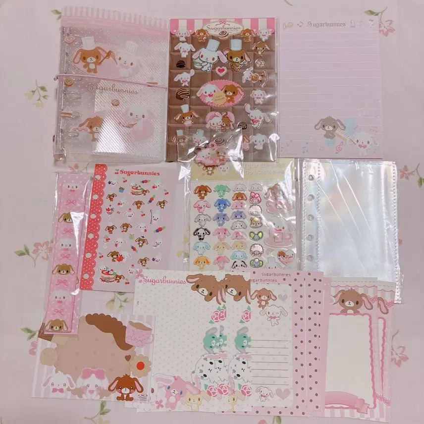 [BUNJANG] Sugarbunnies Binder Diary Sticker Set / 슈가바니즈 바인더 다이어리 스티커
