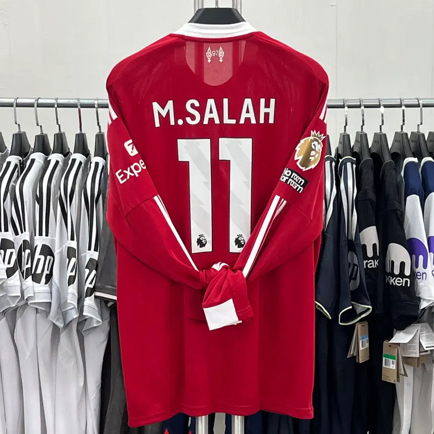 [BUNJANG] Liverpool FC 2025/26 Home Mohamed Salah #11 Football Jersey / 25/26 리버풀 홈 NO.11 모하메드 살라 유니폼