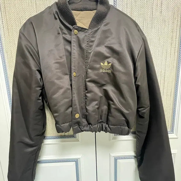[BUNJANG] Adidas Custom Reversible Cropped Jacket / 리버시블 아디다스 커스텀 크롭 자켓